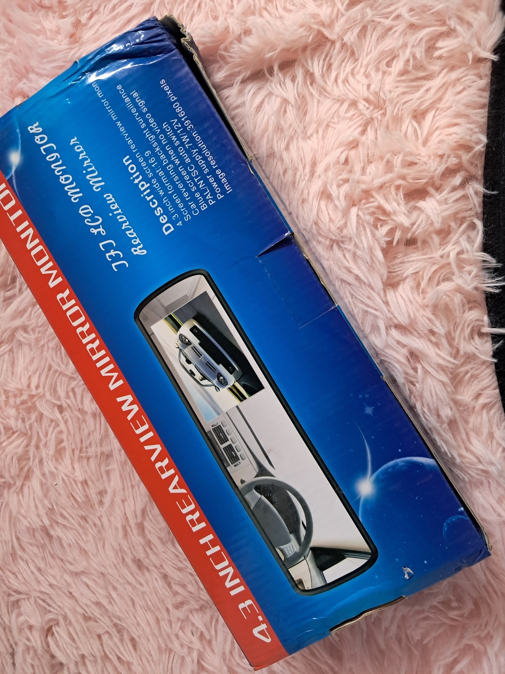 4.3" Rearview Mirror Monitor - In Box Never Used! Like New! Discounted! - Picture 4 of 12